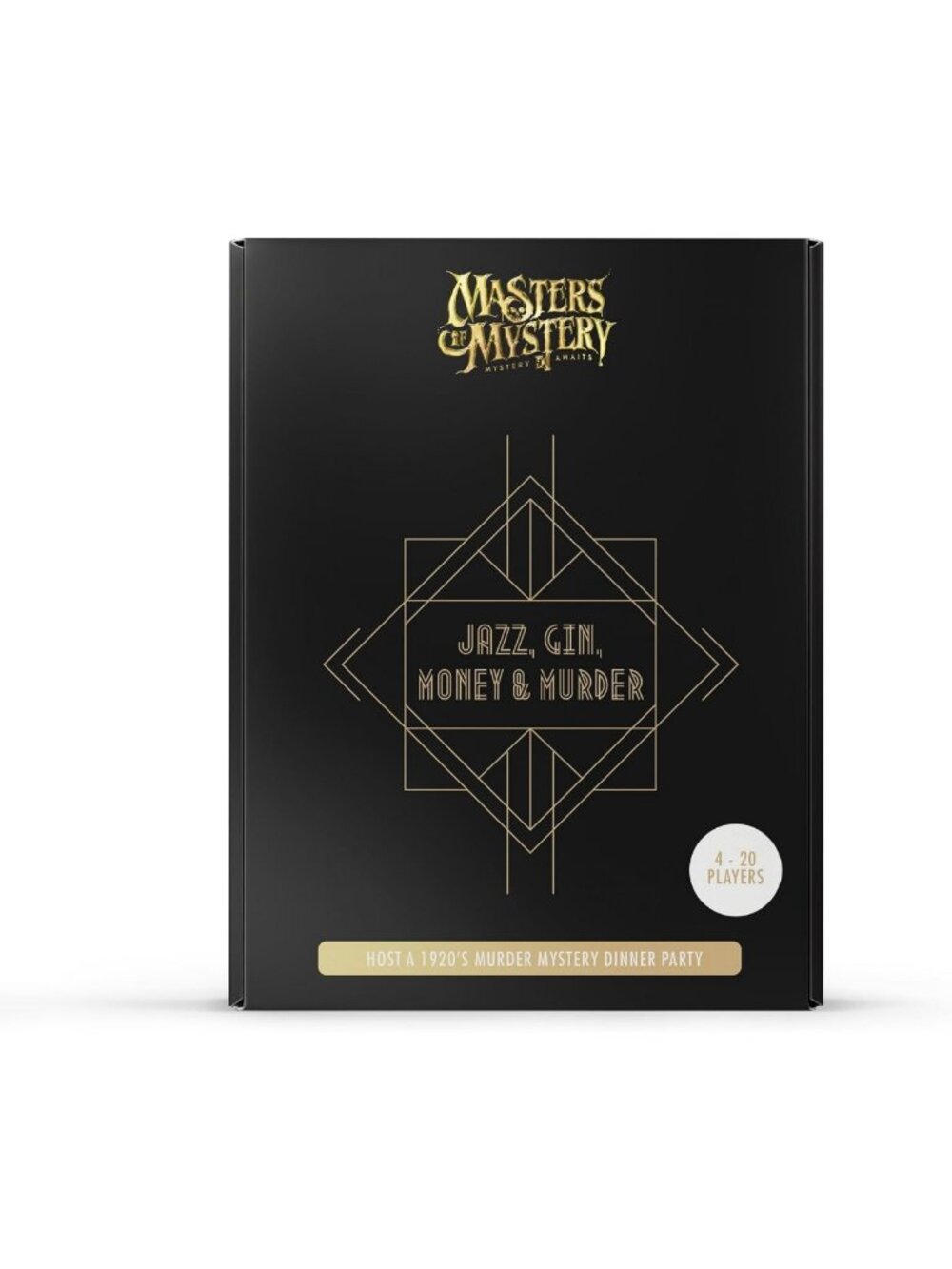 1920s Murder Mystery Dinner Party Game - Speakeasy Whodunnit for Adults, 4-20